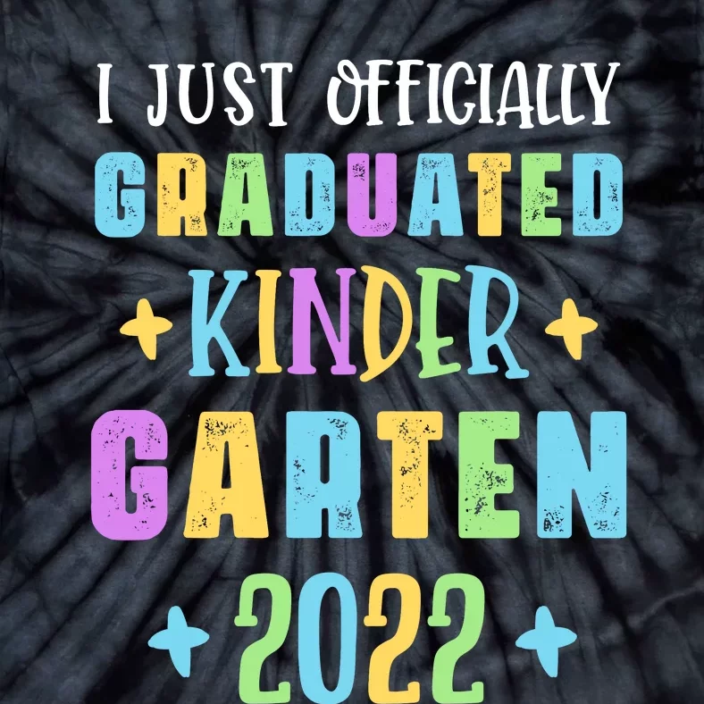 I Officially Graduated Kindergarten Tie-Dye T-Shirt