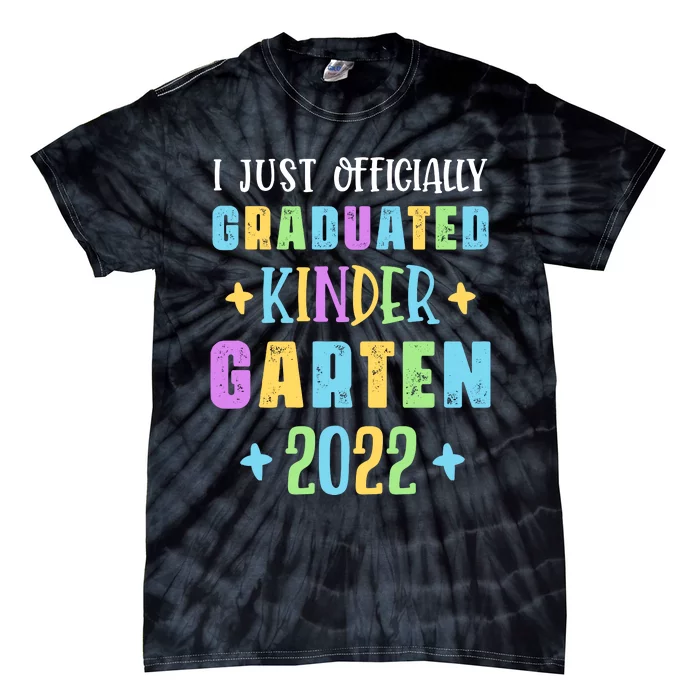 I Officially Graduated Kindergarten Tie-Dye T-Shirt