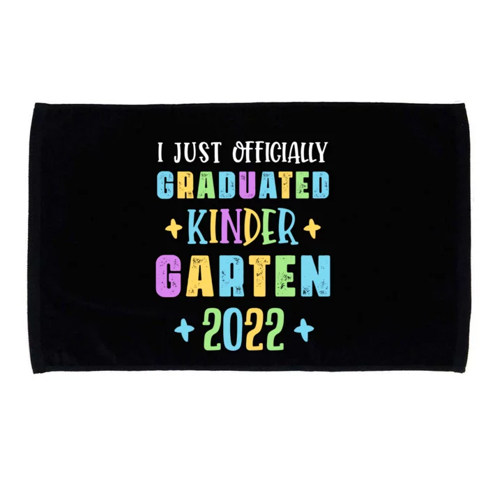 I Officially Graduated Kindergarten Microfiber Hand Towel