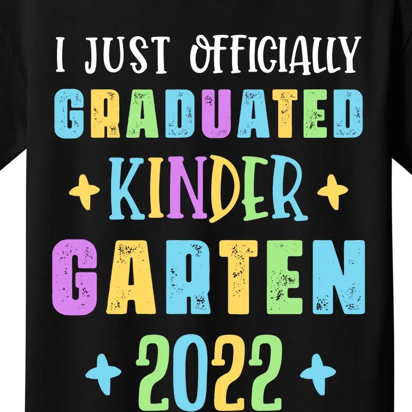 I Officially Graduated Kindergarten Kids T-Shirt