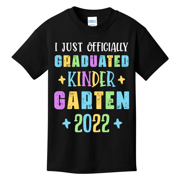 I Officially Graduated Kindergarten Kids T-Shirt