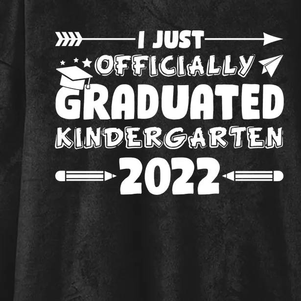 I Officially Graduated Kindergarten Hooded Wearable Blanket