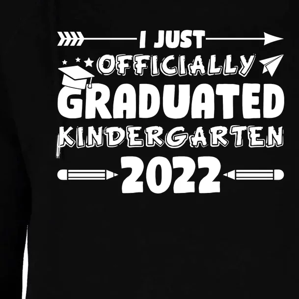 I Officially Graduated Kindergarten Womens Funnel Neck Pullover Hood