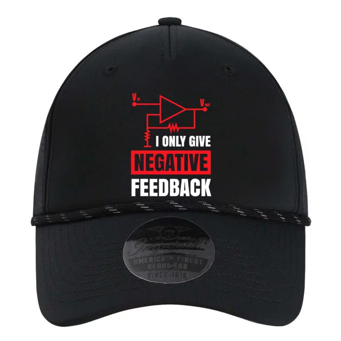 I Only Give Negative Feedback Electrical Funny Engineer Performance The Dyno Cap