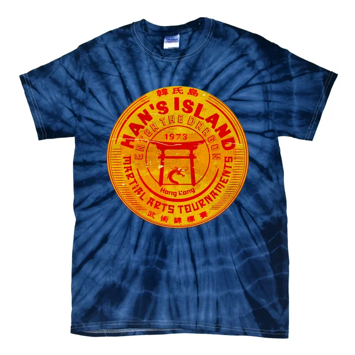 Island Of Han Martial Arts Tournament Tie-Dye T-Shirt