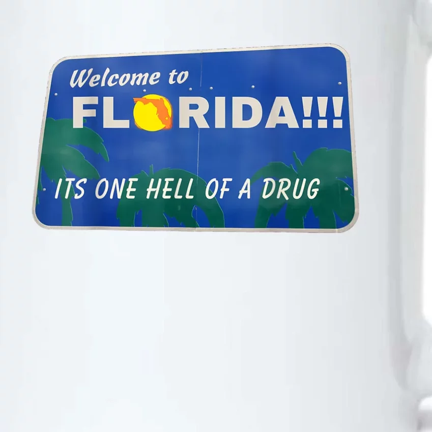 Its One Hell Of A Drug Florida Black Color Changing Mug