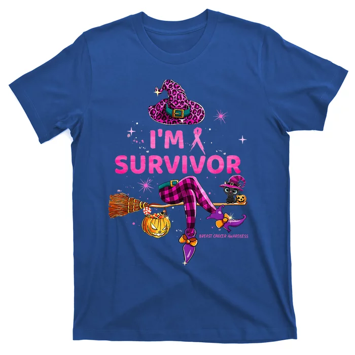 In October IM Survivor We Wear Pink Breast Cancer T-Shirt