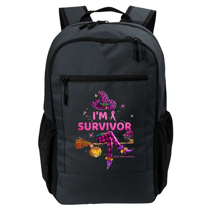 In October IM Survivor We Wear Pink Breast Cancer Daily Commute Backpack