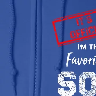 It's O.fficial I'm The Favorite Son Full Zip Hoodie