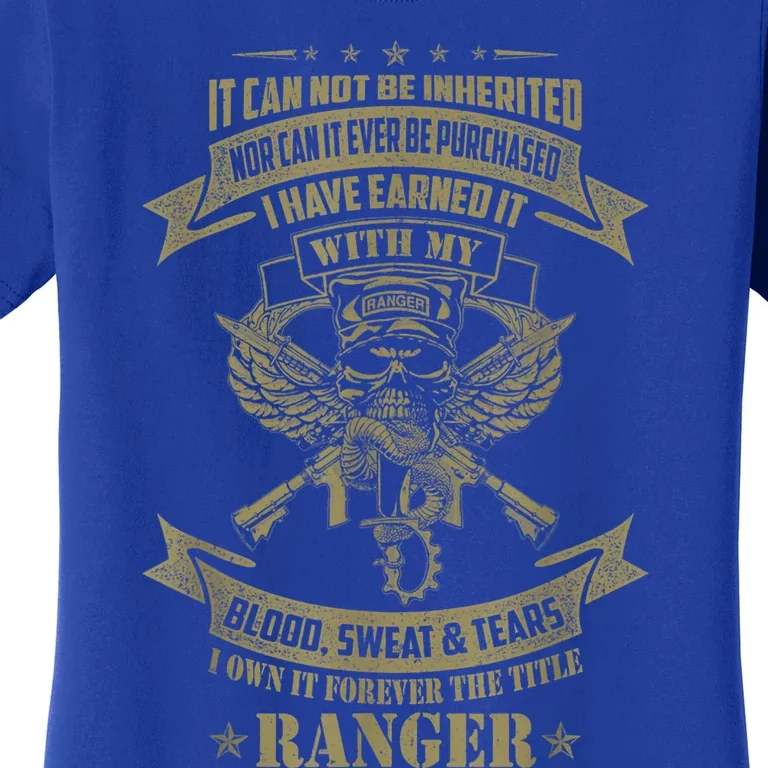 I Own It Forever The Title Us Army Ranger Veteran Shirt