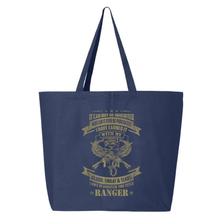 I Own It Forever The Title US Army Ranger Veteran Gift 25L Jumbo Tote