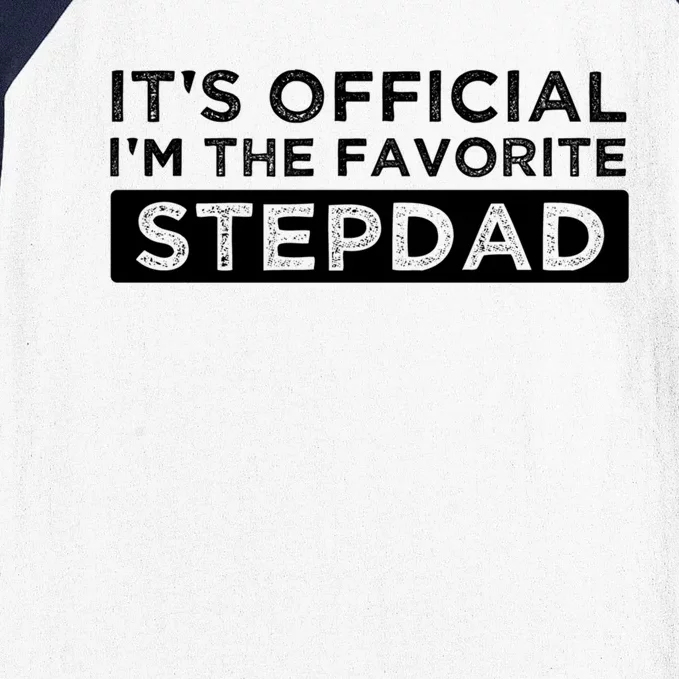 It's Officiclal I'm Bonusmeaningful Giftdad Bonus Father Stepdad Cool Gift Baseball Sleeve Shirt