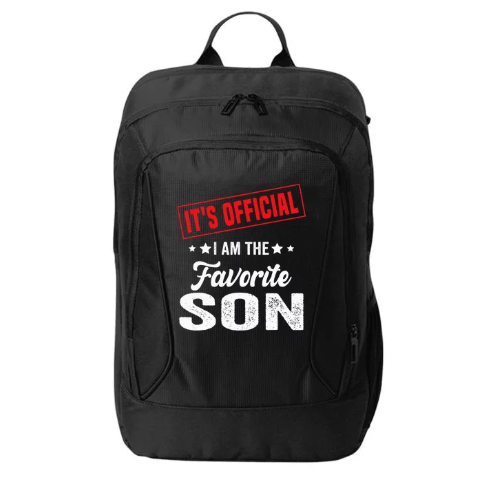 It's Official I'm The Favorite Son City Backpack