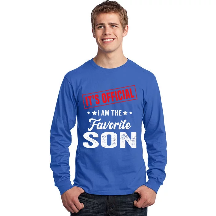 It's Official I'm The Favorite Son Tall Long Sleeve T-Shirt