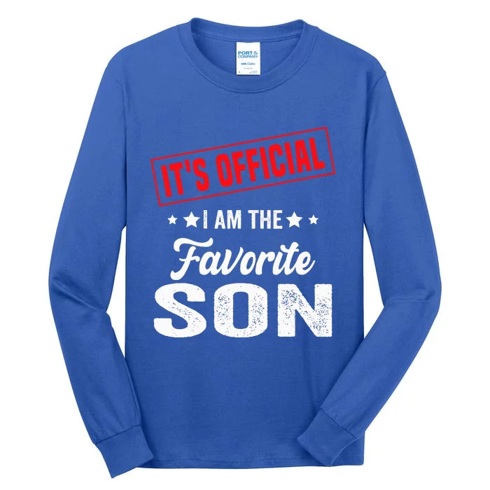 It's Official I'm The Favorite Son Tall Long Sleeve T-Shirt