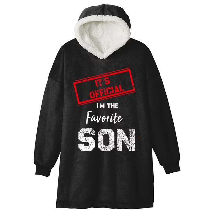 Its Official IM The Favorite Son Hooded Wearable Blanket