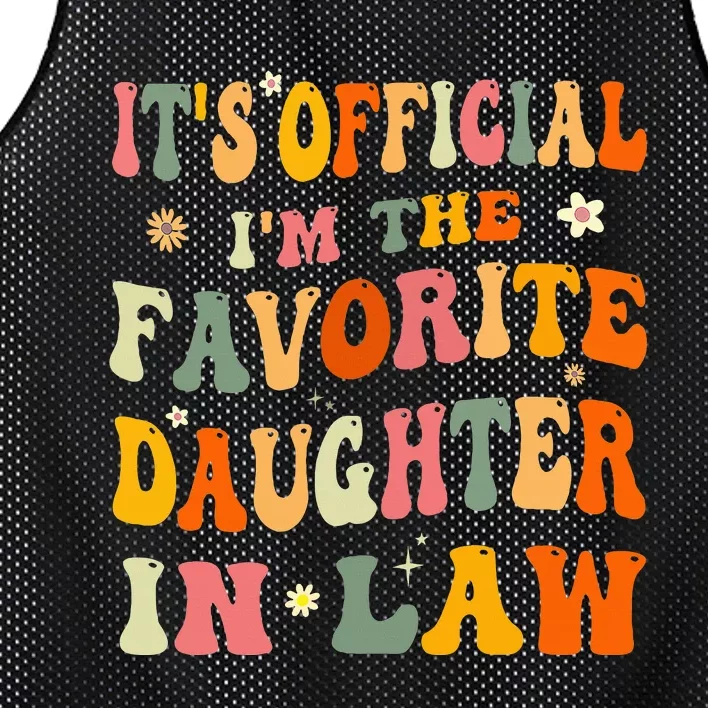 ItS O.Fficial IM The Favorite Daughter In Law Mesh Reversible Basketball Jersey Tank