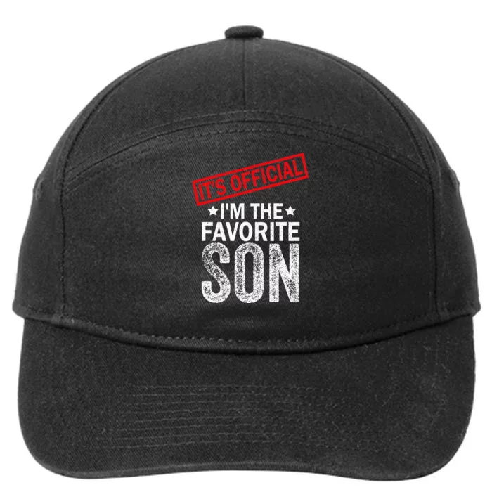 It's O.fficial I'm The Favorite Son 7-Panel Snapback Hat