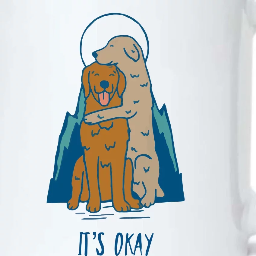 ItS Okay Black Color Changing Mug