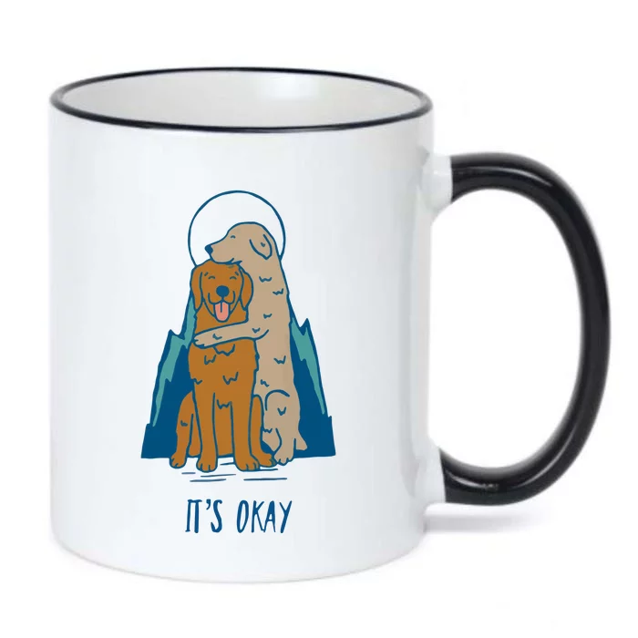 ItS Okay Black Color Changing Mug