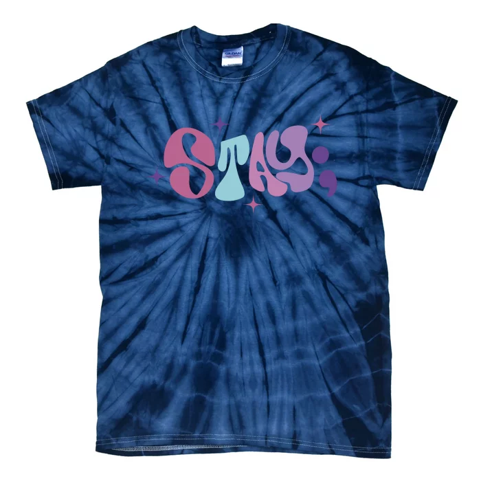 Its Ok If The Only Think You Do Today Is Breathe Back And Front Side Front & Back Tie-Dye T-Shirt