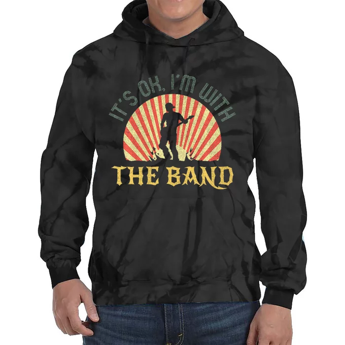 Its Ok Im With The B.A.N.D Roadie Music Production Concert Tie Dye Hoodie