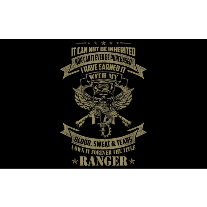 I Own It Forever The Title US Army Ranger Veteran Gift Bumper Sticker