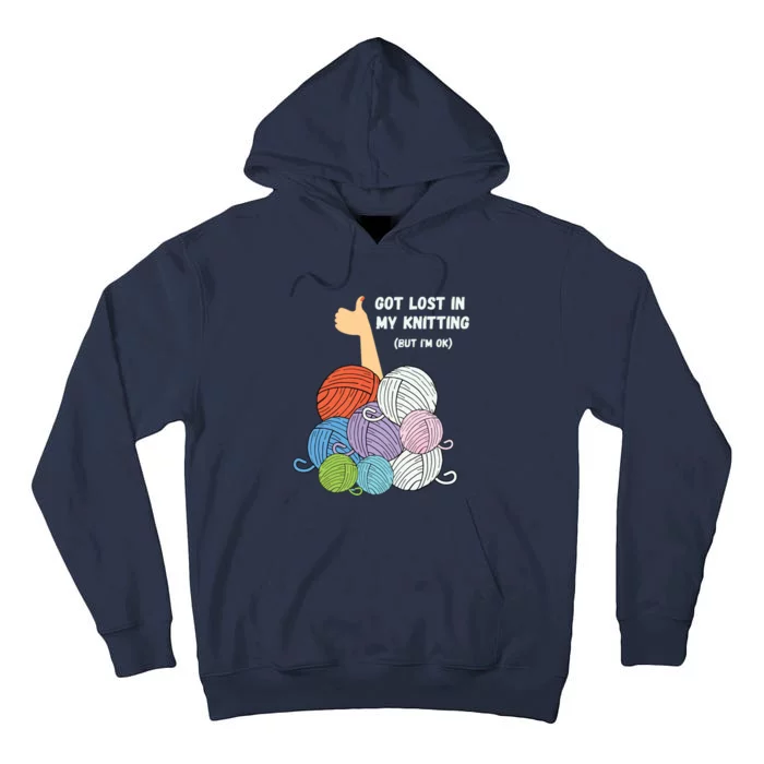 Im Ok Knitting Crochet Shirts For Women Funny Tall Hoodie