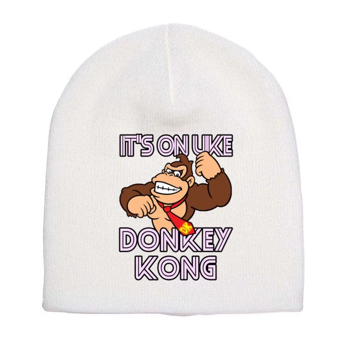 ItS On Like Donkey Kong Short Acrylic Beanie