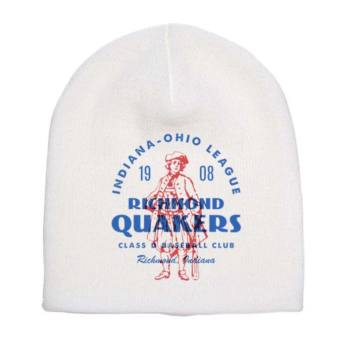 Indiana Ohio League Richmond Quakers Short Acrylic Beanie