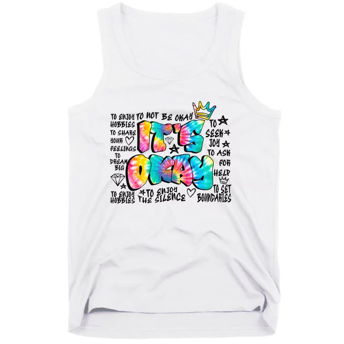 ItS Okay Mental Health Breakdown Tank Top