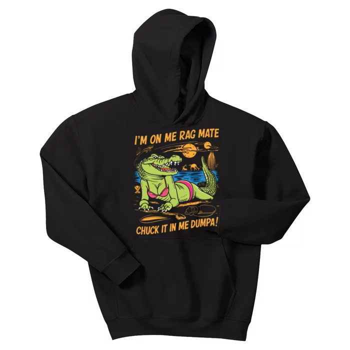 IM On Me Rag Mate Chuck It In Me Dumpa Kids Hoodie