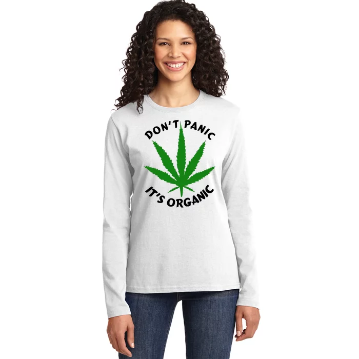 ItS Organic Marijuana Ladies Long Sleeve Shirt