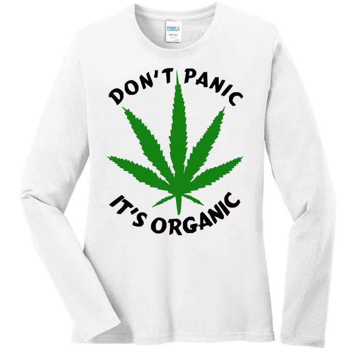 ItS Organic Marijuana Ladies Long Sleeve Shirt