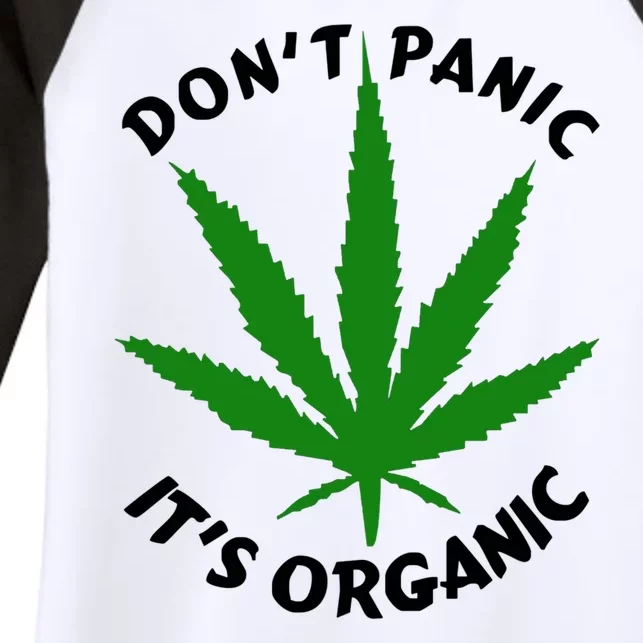 ItS Organic Marijuana Women's Tri-Blend 3/4-Sleeve Raglan Shirt