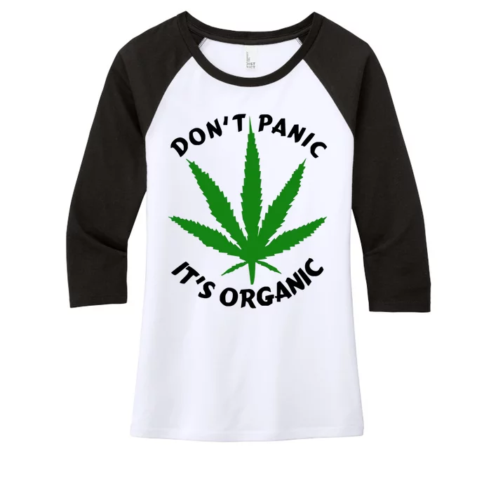 ItS Organic Marijuana Women's Tri-Blend 3/4-Sleeve Raglan Shirt