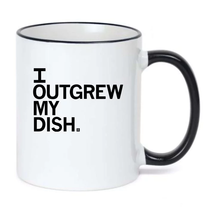 I Outgrew My Dish Black Color Changing Mug