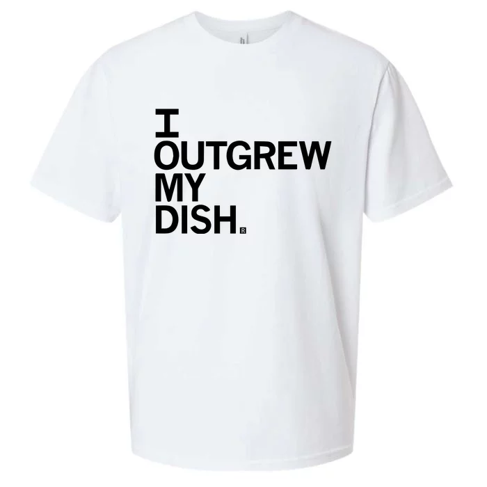 I Outgrew My Dish Sueded Cloud Jersey T-Shirt