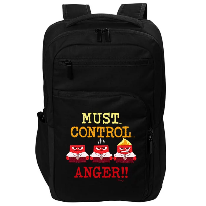 Inside Out Must... Control... Anger Impact Tech Backpack