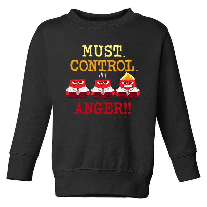 Inside Out Must... Control... Anger Toddler Sweatshirt