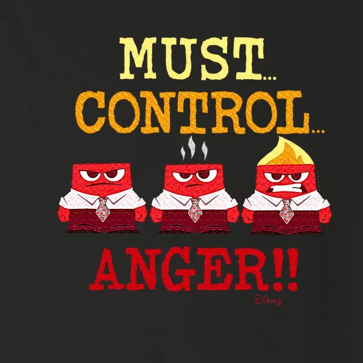 Inside Out Must... Control... Anger Toddler Long Sleeve Shirt