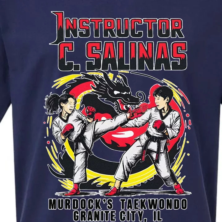 Instructor Of MurdockS Taekwondo School Sueded Cloud Jersey T-Shirt