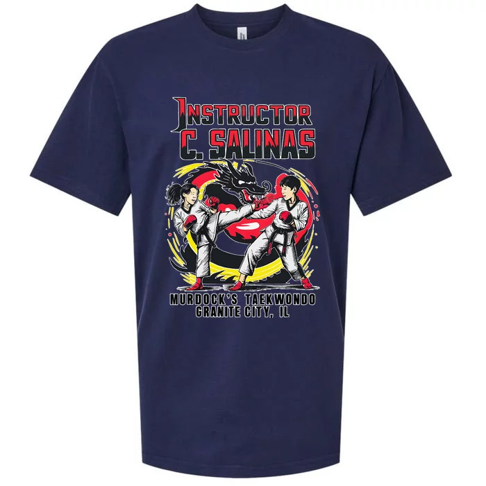 Instructor Of MurdockS Taekwondo School Sueded Cloud Jersey T-Shirt