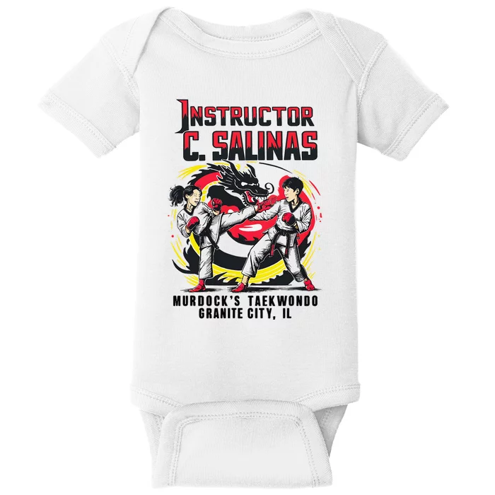 Instructor Of MurdockS Taekwondo School Baby Bodysuit