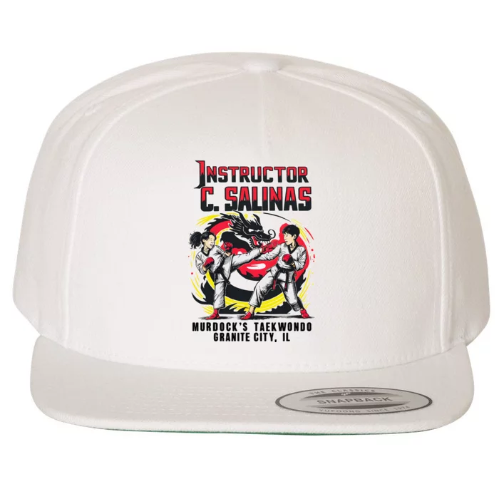 Instructor Of MurdockS Taekwondo School Wool Snapback Cap