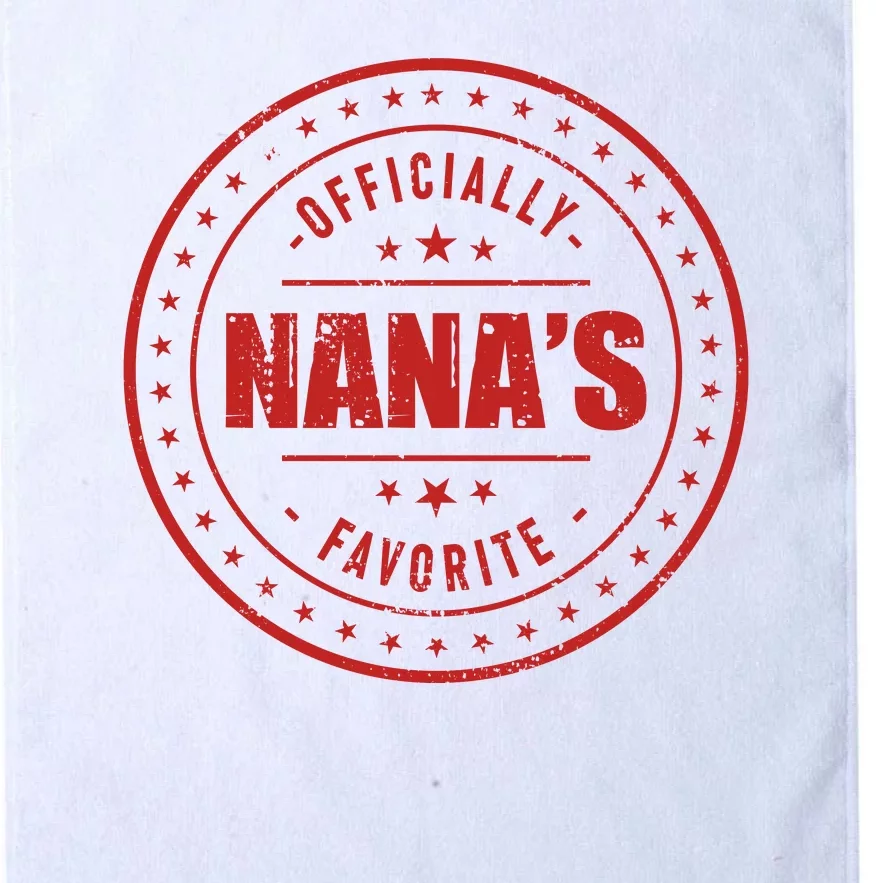 Im Officially Nanas Favorite Platinum Collection Golf Towel