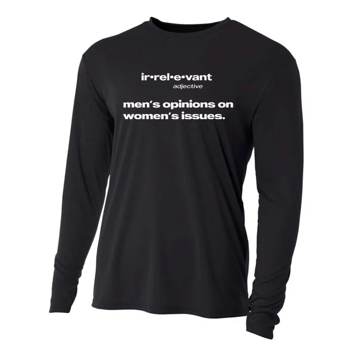 Irrelevant Opinions On Issues Cooling Performance Long Sleeve Crew