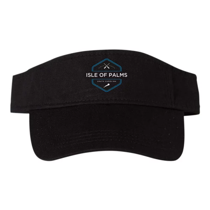 Isle Of Palms South Carolina Beach Valucap Bio-Washed Visor