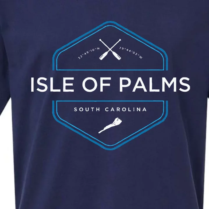 Isle Of Palms South Carolina Beach Sueded Cloud Jersey T-Shirt