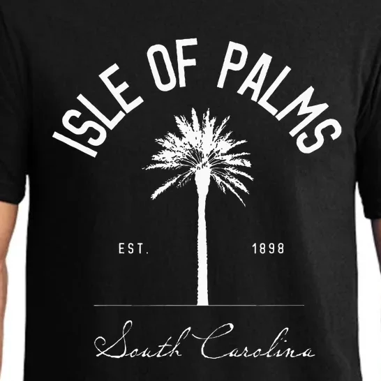 Isle Of Palms Sc Palm Tree Isle Of Palms Beach Gift Pajama Set